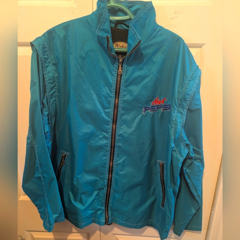 3 for $30 Diet Pepsi Forever Young Convertible Jacket Vintage NWT!